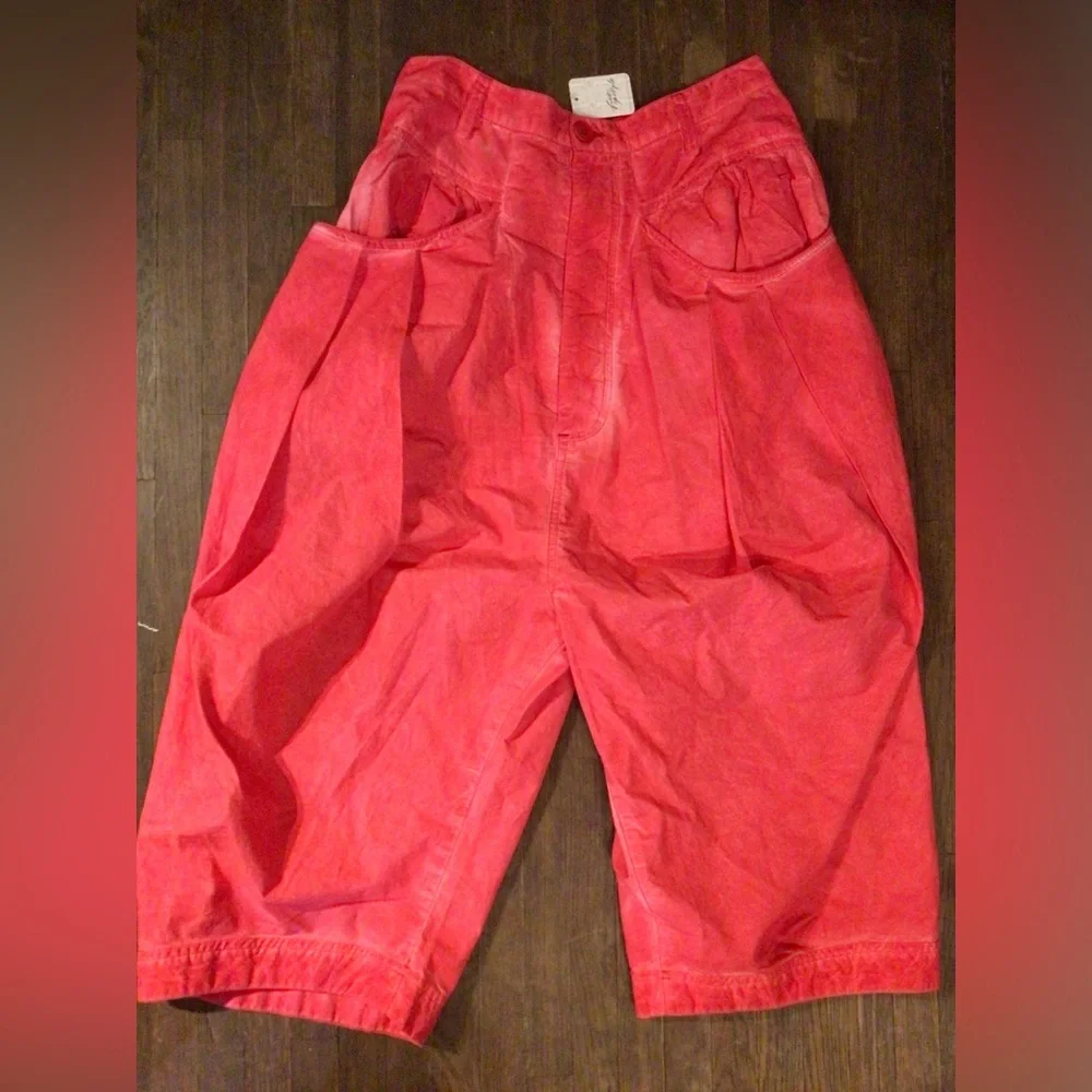 NEW! Free People Sundry harem pants ***belt not included - Picture 2 of 7